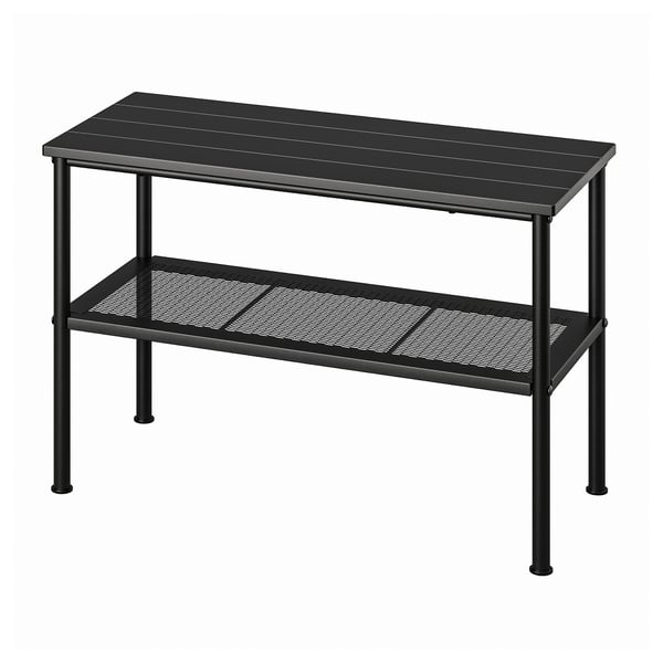 IKEA NIPÅSEN Bench with shoe storage black 31 1/8x13 3/4x20 1/2 "
