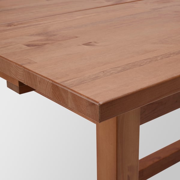 IKEA NORDVIKEN Extendable Table Antique Stain 59 7/8/87 3/4x37 3/8 "