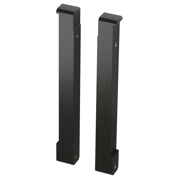 IKEA NYTTIG Support bracket for micro trim kit black/wood