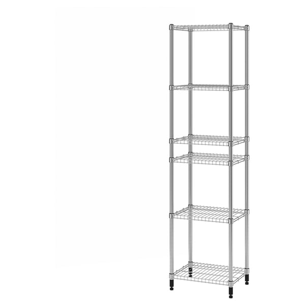 IKEA OMAR 1 section shelving unit 18 1/8x14 1/8x71 1/4 "