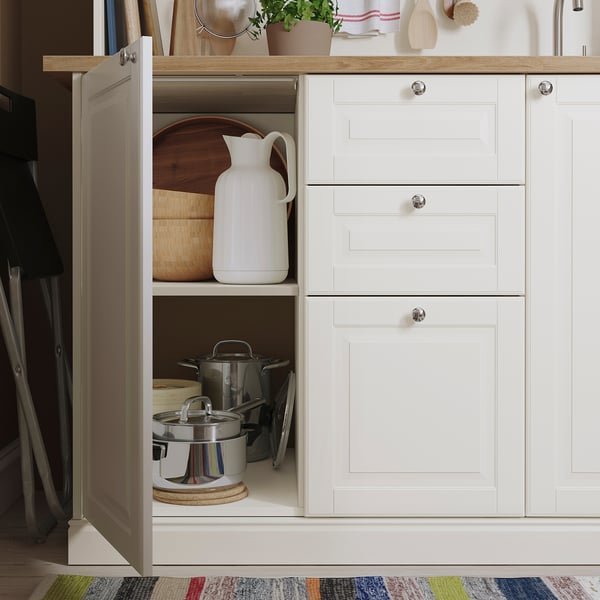 IKEA ÖNNERUP Kitchenette Off-white 51 1/8x25 1/4x86 1/4 "