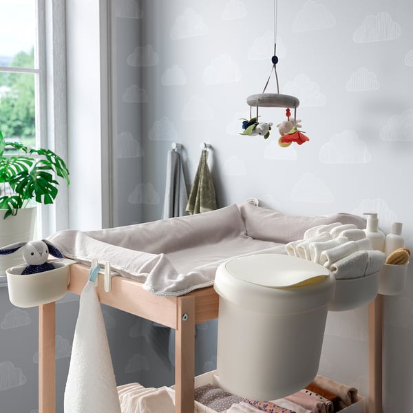 IKEA ÖNSKLIG Racks For Changing Table Set Of 4 White