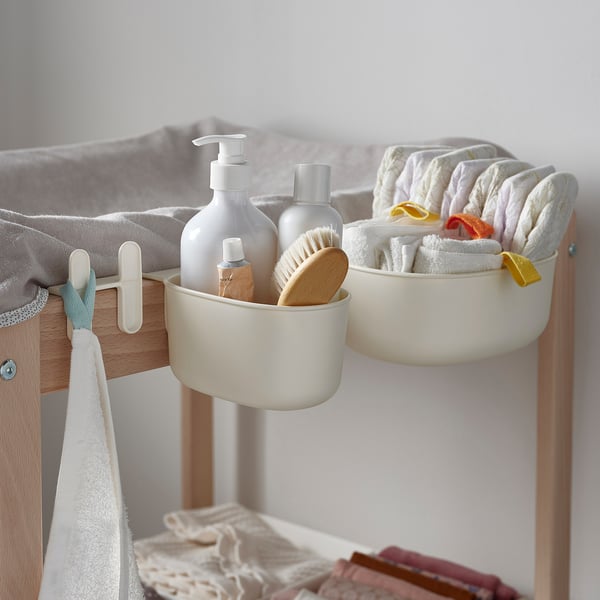 IKEA ÖNSKLIG Racks For Changing Table Set Of 4 White