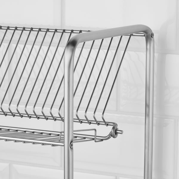 IKEA ORDNING Dish Drainer Stainless Steel 19 5/8x10 5/8x14 1/8 "