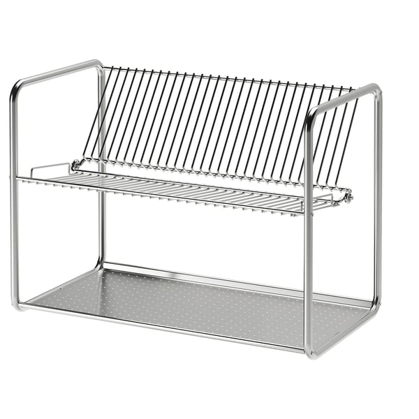 IKEA ORDNING Dish drainer stainless steel 19 5/8x10 5/8x14 1/8 "