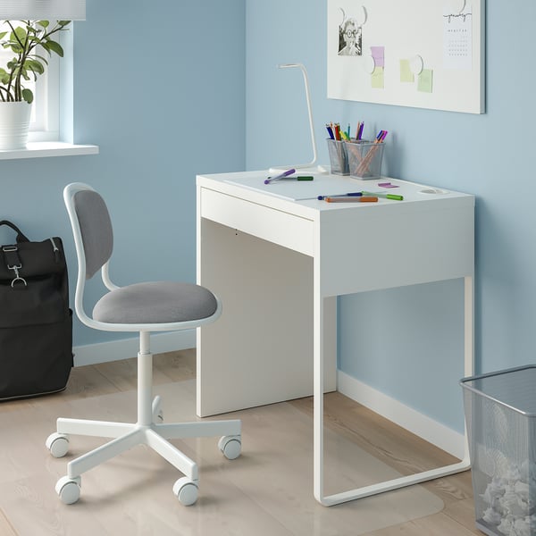 IKEA ÖRFJÄLL Child's Desk Chair White/Vissle Light Gray