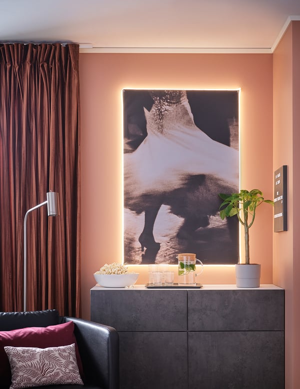 IKEA ORMANÄS LED Light Strip Smart Wireless Dimmable/color And White Spectrum 157 "