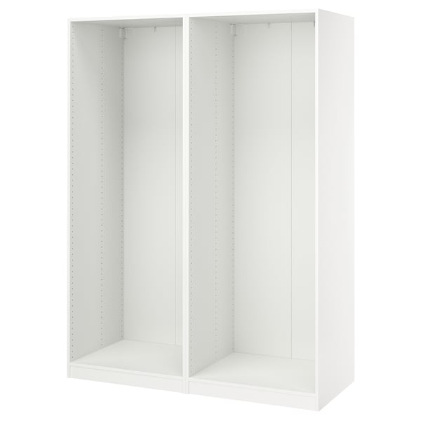 IKEA PAX 2 wardrobe frames white 58 7/8x22 7/8x79 1/4 "