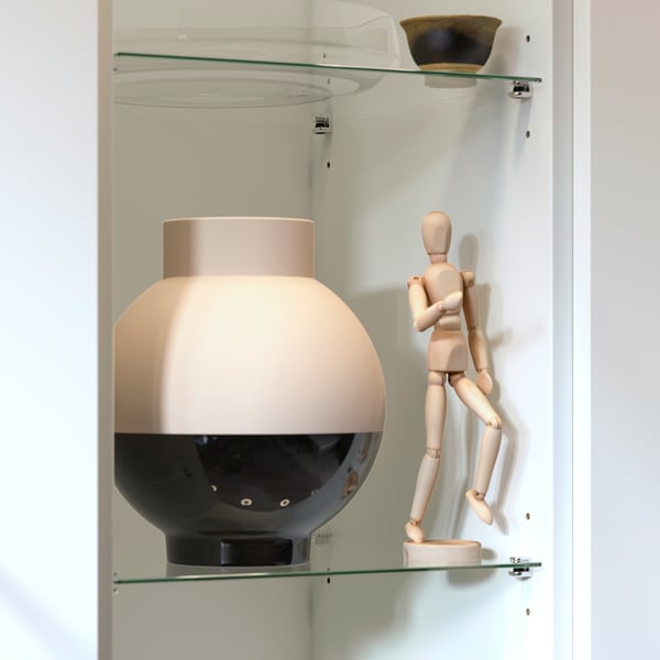 IKEA PAX Add-on Mid-unit White 13 3/4x13 3/4x79 1/8 "