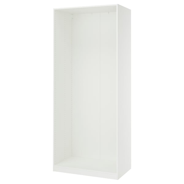 IKEA PAX Wall-mounted storage frame white 39 3/8x22 7/8x92 7/8 "
