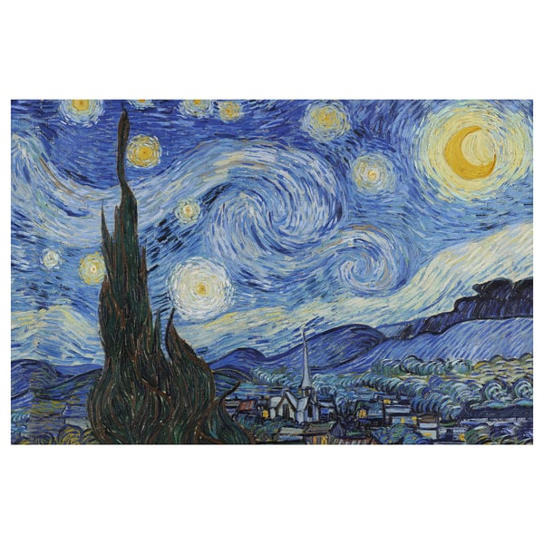 IKEA PJÄTTERYD Picture The Starry Night June 1889 46 ½x30 ¾ "