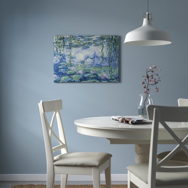 IKEA PJÄTTERYD Picture Waterlilies 1916 19 27 ½x19 ¾ "