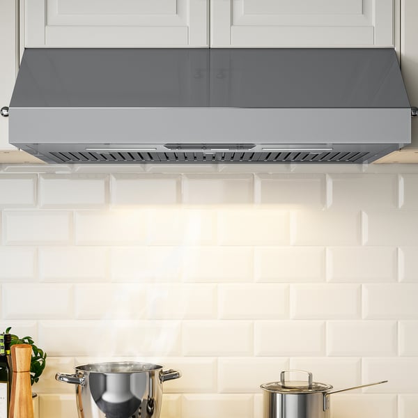 IKEA PLANENLIG Under Cabinet Range Hood Stainless Steel