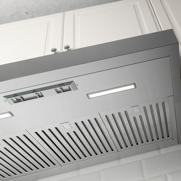 IKEA PLANENLIG Under Cabinet Range Hood Stainless Steel