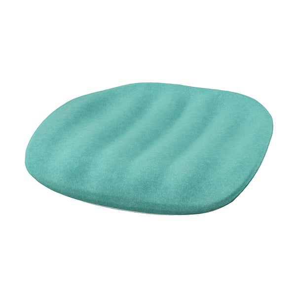 IKEA PYNTEN Children´s seat pad for desk chair turquoise 13x12 ½ "
