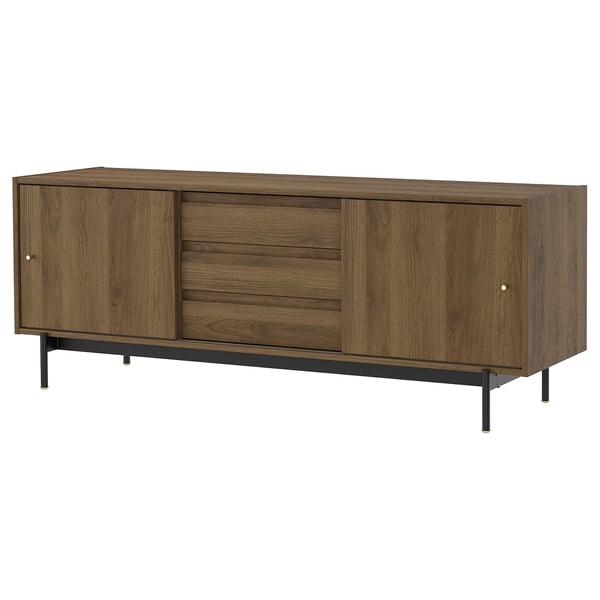 IKEA RÅDMANSÖ TV unit brown walnut effect 69 1/2x19x26 "