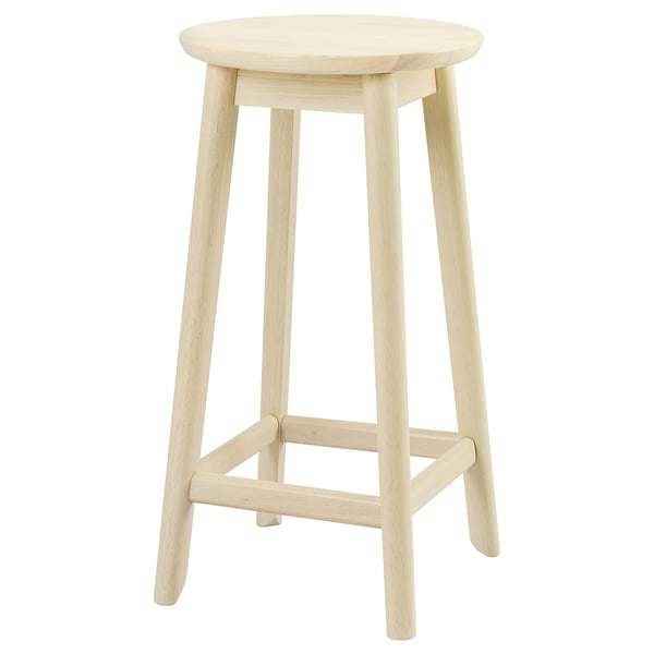 IKEA RÄVSTEN Bar stool counter height rubberwood 24 3/8 "
