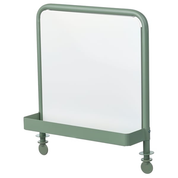 IKEA RELATERA Whiteboard/magnetic board light gray-green