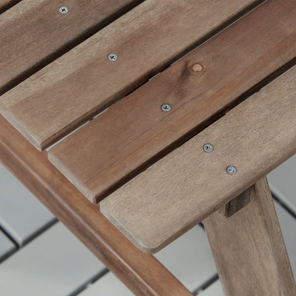 IKEA RESÖ Children's Picnic Table Light Brown Stained