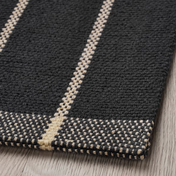 IKEA RIDSTIG Rug Flatwoven Gray/off-white 2 ' 7 "x5 ' 11 "