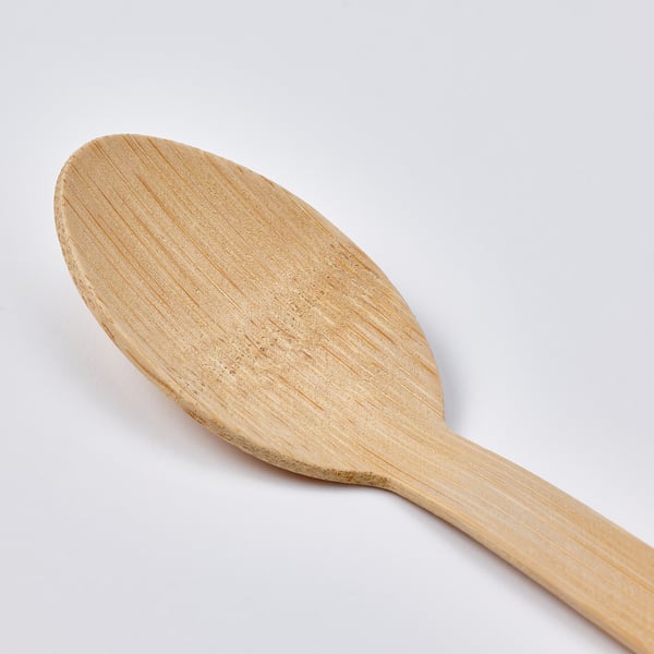 IKEA RÖDMULLE Coffee/tea Canister With Spoon Bamboo Veneer 8 ¾ "