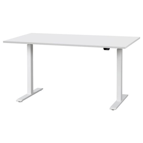 IKEA RODULF Desk sit/stand electric/white 55 1/8x31 1/2 "