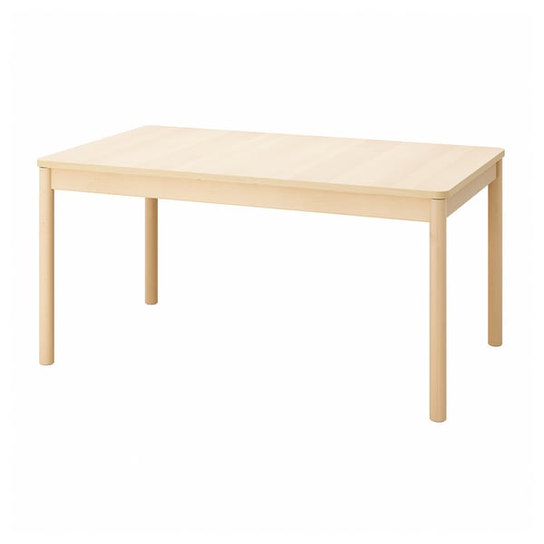 IKEA RÖNNINGE Extendable table birch 61/82 5/8x35 3/8x29 1/2 "