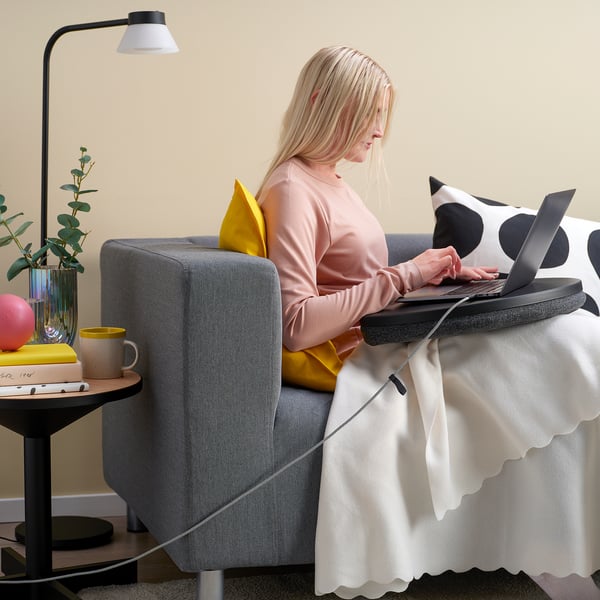 IKEA RUNDHULT USB-C To USB-C Black/white 4 ' 11 "/100 W