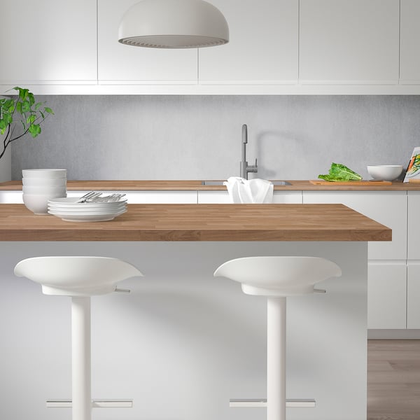 IKEA SÄLJAN Countertop For Kitchen Island Oak Effect/laminate 74x42x1 1/2 "