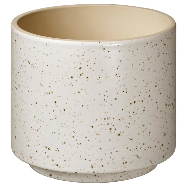 IKEA SANDKÖRSBÄR Plant pot indoor/outdoor/beige 4 ¾ "