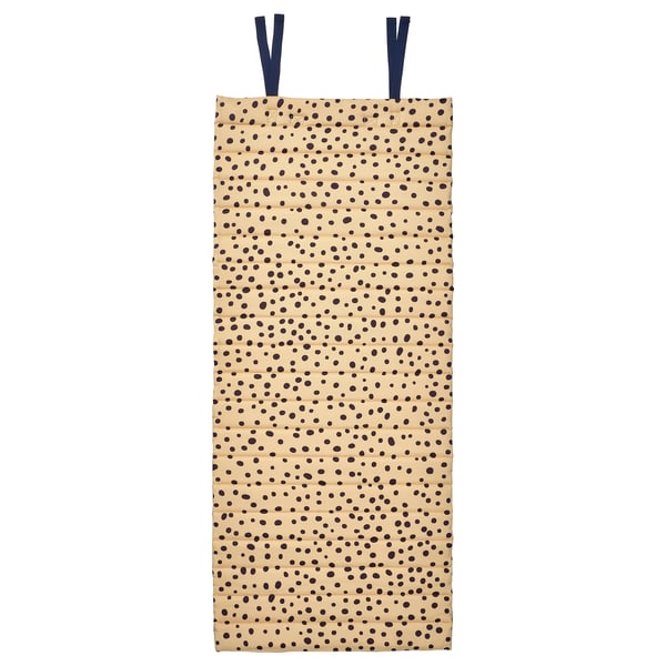 IKEA SANDLÖPARE Quilted Mat Dark Blue/cheetah Savannah 23 5/8x55 1/8 "