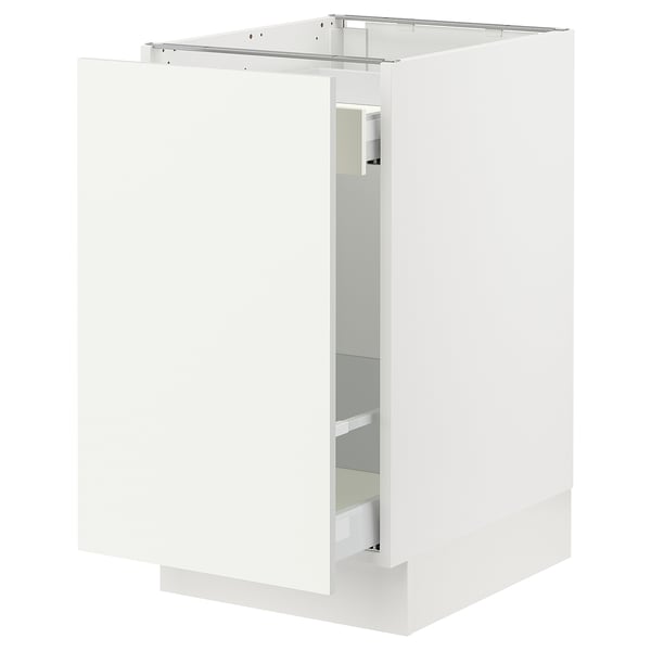 IKEA SEKTION / MAXIMERA Base cab f recycling/1 door white/Vallstena white 18x24x30 "