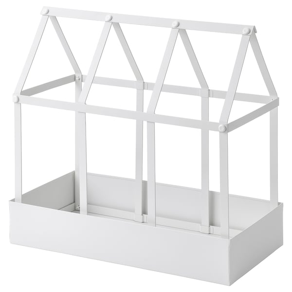 IKEA SENAPSKÅL Decoration greenhouse indoor/outdoor white 13 ½ "