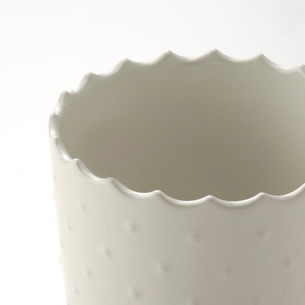 IKEA SESAMFRÖN Plant Pot Indoor/outdoor Off-white 3 ½ "