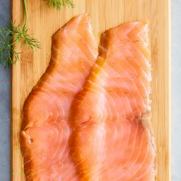 IKEA SJÖRAPPORT Cured Cold Smoked Salmon ASC Certified Frozen 7 Oz
