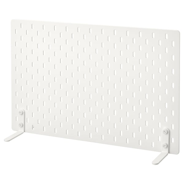IKEA SKÅDIS Free-standing peg board white 22x14 ½ "