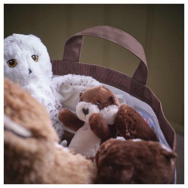 IKEA SKOGSDUVA Storage Bag Forest Animal Pattern/multicolor