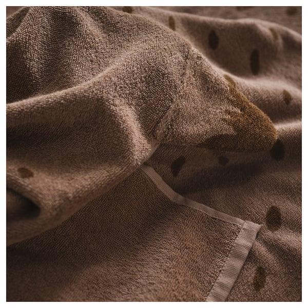 IKEA SKOGSDUVA Towel With Hood Lynx Shaped/brown 28x55 "