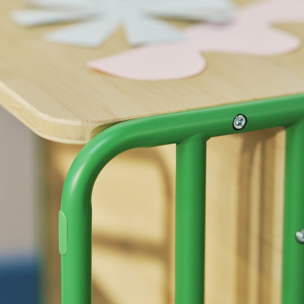 IKEA SMÅSKRAKE Multi-functional Child Chair/table Green