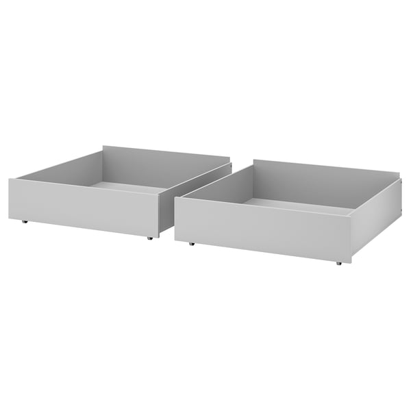 IKEA SMYGA Underbed storage box light gray 37x38 5/8x11 3/8 "