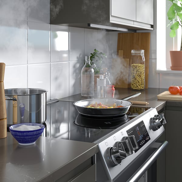 IKEA SNESSLINGE Range With Glass Ceramic Cooktop Stainless Steel 30 "