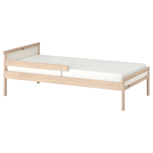 IKEA SNIGLAR Bed frame with slatted bed base beech 27 1/2x63 "