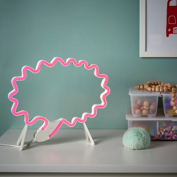 IKEA SNÖDJUP LED Decorative Light Speech Bubble White/multicolor