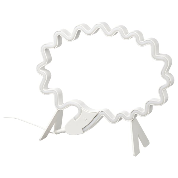 IKEA SNÖDJUP LED decorative light speech bubble white/multicolor