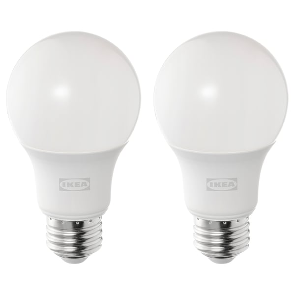 IKEA SOLHETTA LED bulb E26 800 lumen dimmable/globe opal
