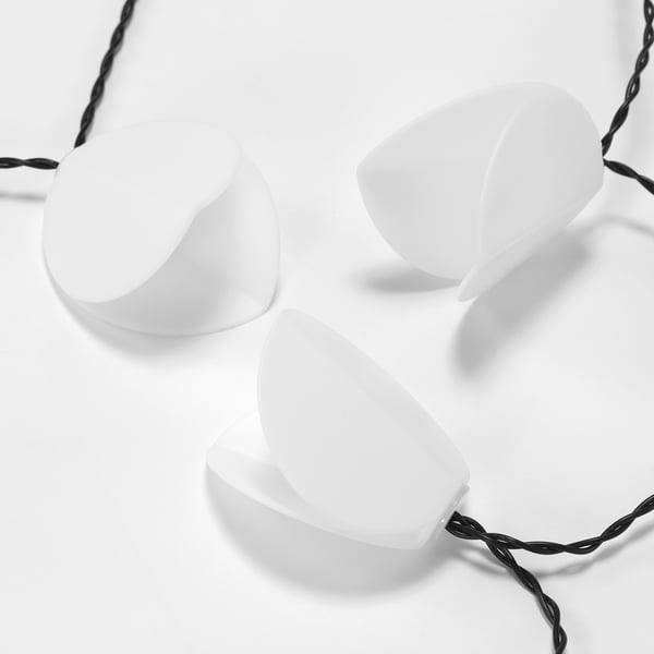 IKEA SOLVINDEN LED String Light With 12 Lights Battery Operated/leaf