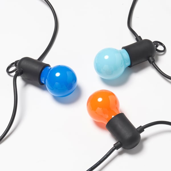 IKEA SOLVINDEN LED String Light With 12 Lights Outdoor/multicolor