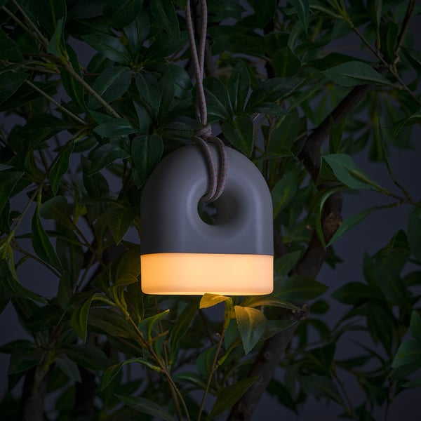 IKEA SOLVINDEN Table Lamp Battery Operated Donut-shaped 4 3/4 "