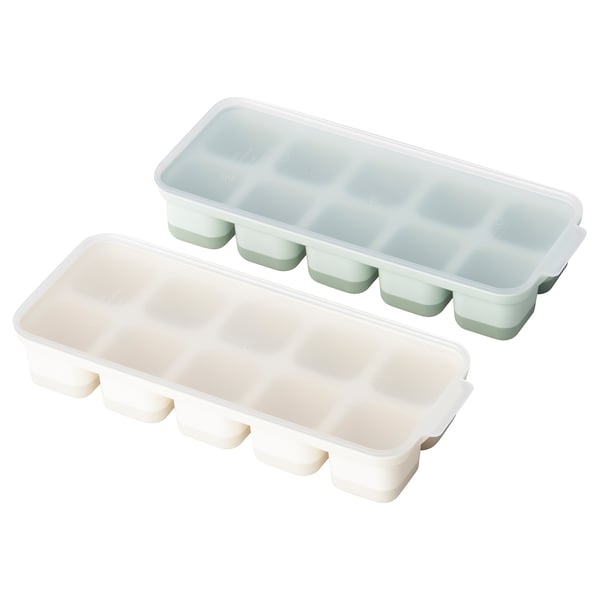 IKEA SPJUTROCKA Ice cube tray with lid mixed colors