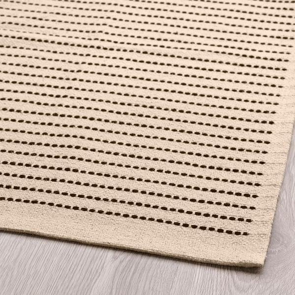 IKEA STARREKLINTE Rug Flatwoven Natural/black 2 ' 7 "x4 ' 11 "